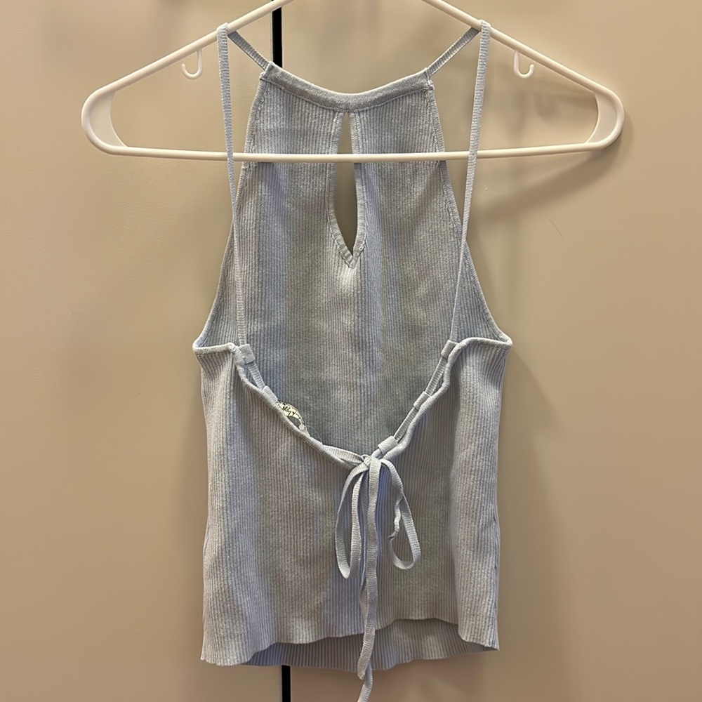 NWT Free People Scop Back High Neck Tank